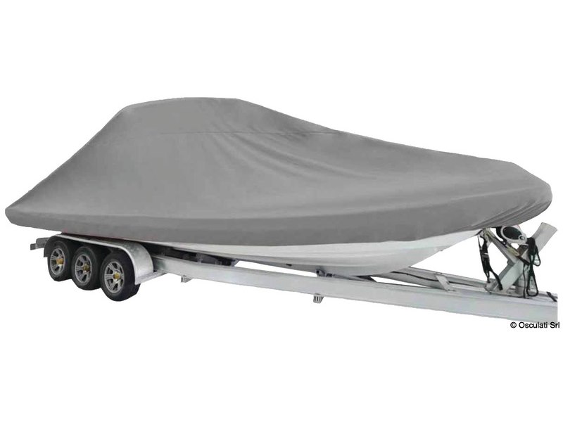 Telone sartoriale per gommoni con T-Top e guida centrale