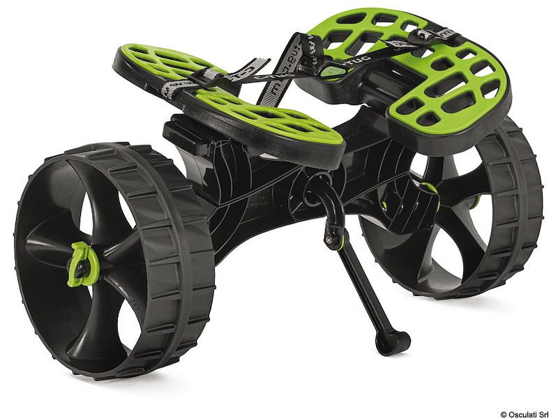 Carrello C-TUG con ruote Kiwi RAILBLAZA