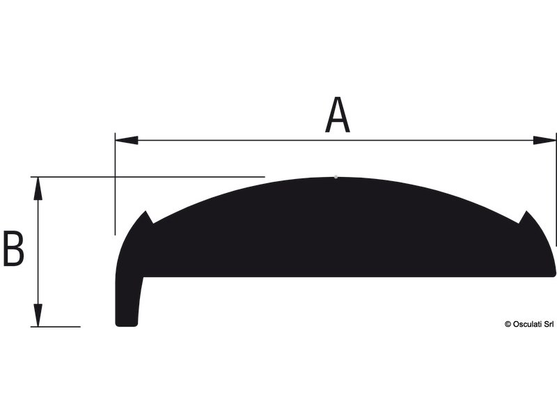 Base PVC per profilo Simply DOUGLAS MARINE 