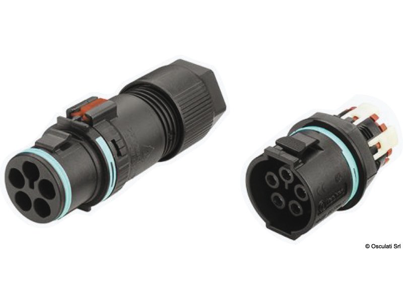 Presa/Spina da pannello o parete 2/3/4 poli 