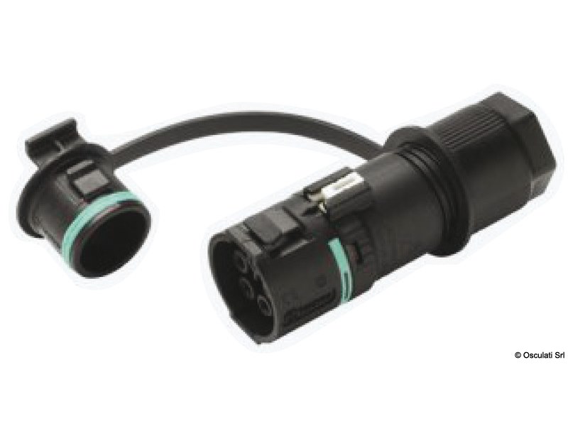 Presa/Spina da pannello o parete 2/3/4 poli 