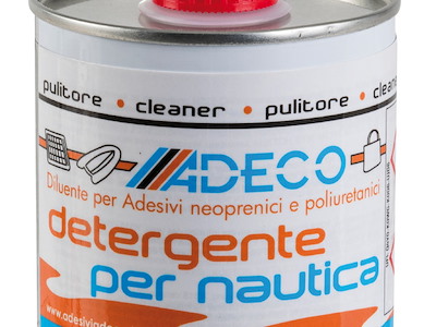 Pulitore/diluente per collanti ADECO 250 ml Detergente per nautica