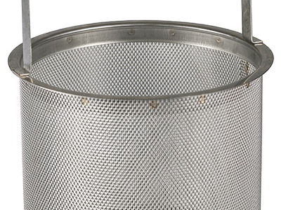 Cestelli di ricambio in inox 316 per filtro GUIDI serie Mediterraneo