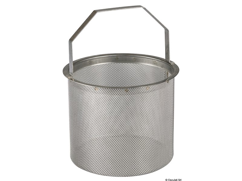 Cestelli di ricambio in inox 316 per filtro GUIDI serie Mediterraneo