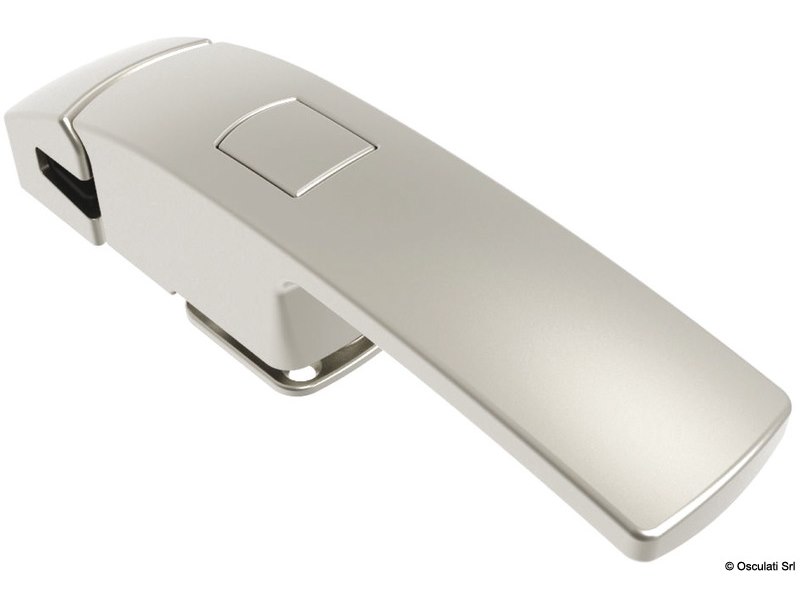 Chiusura a camma per porta di poppa 