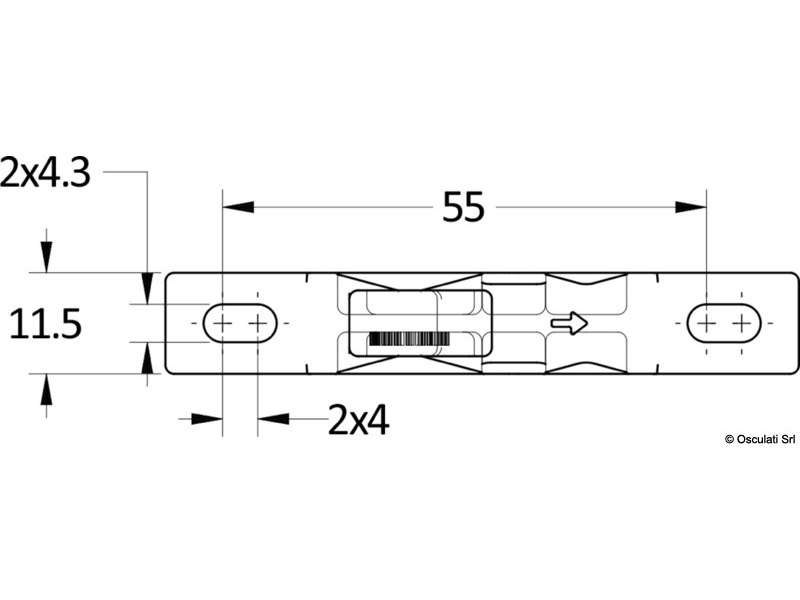 Chiusura a spinta con gancio Grabber
