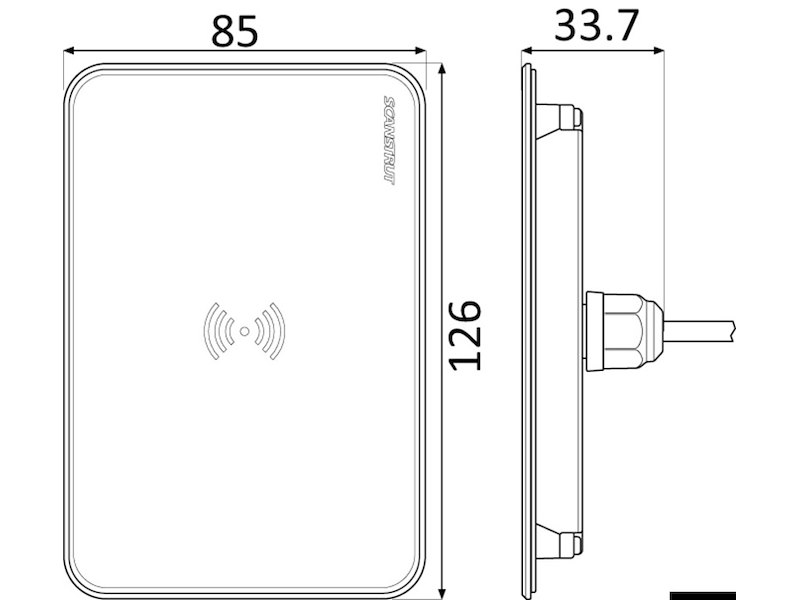ROKK Wireless SUB 15 W 