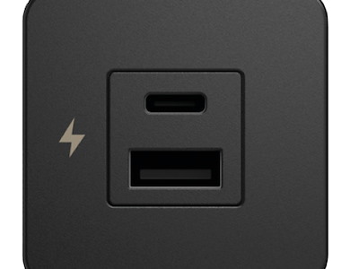 Presa doppia USB-A + USB-C SCANSTRUT Tile