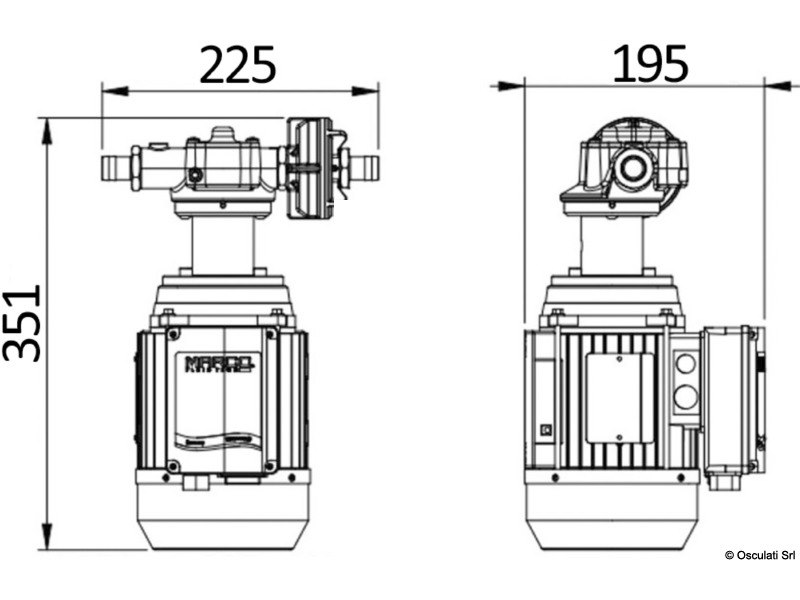 Pompe autoadescanti MARCO per sistemi AC