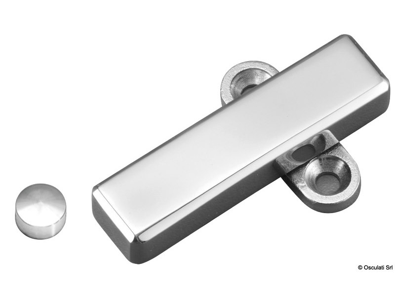 Fermaporte girevole in accaio inox 