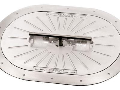 Portello d'ispezione stagno in alluminio 