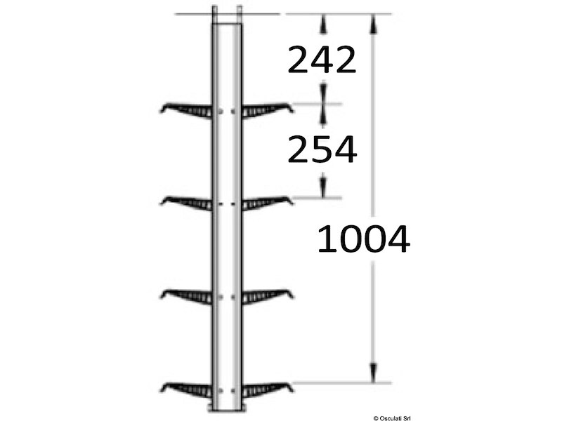 Scalette di poppa a scomparsa ATTWOOD