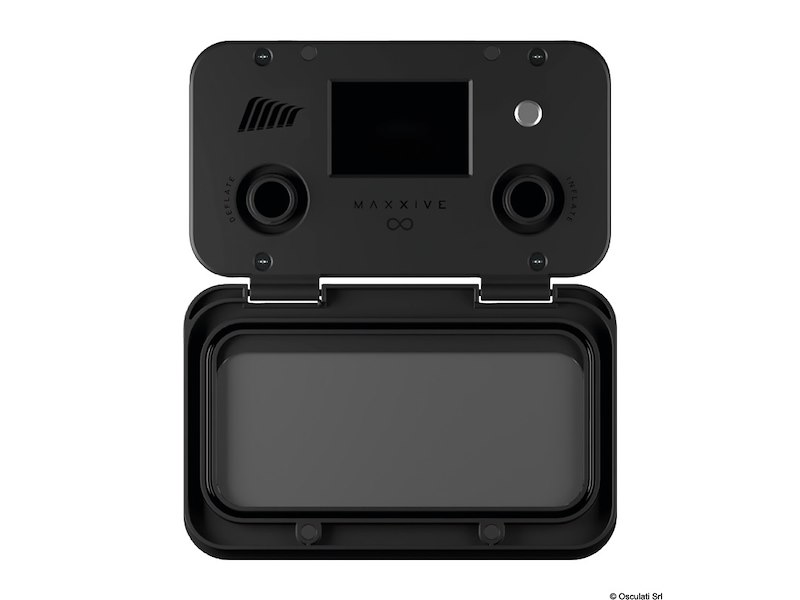 Gonfiatore elettrico SCOPREGA Maxxive Infinite montaggio a parete