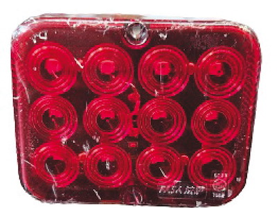 Fanale retronebbia led con cavo 12 V 