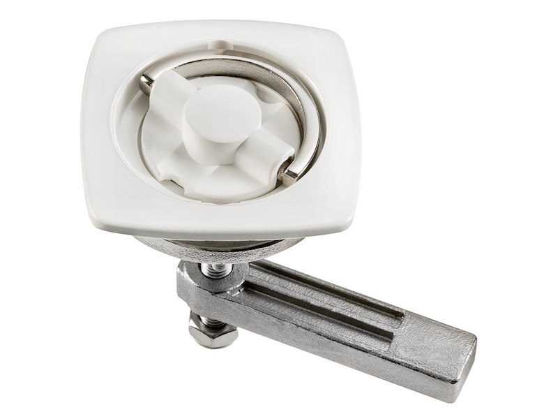 Alzapagliolo plastica+acciaio inox  52x20 mm 