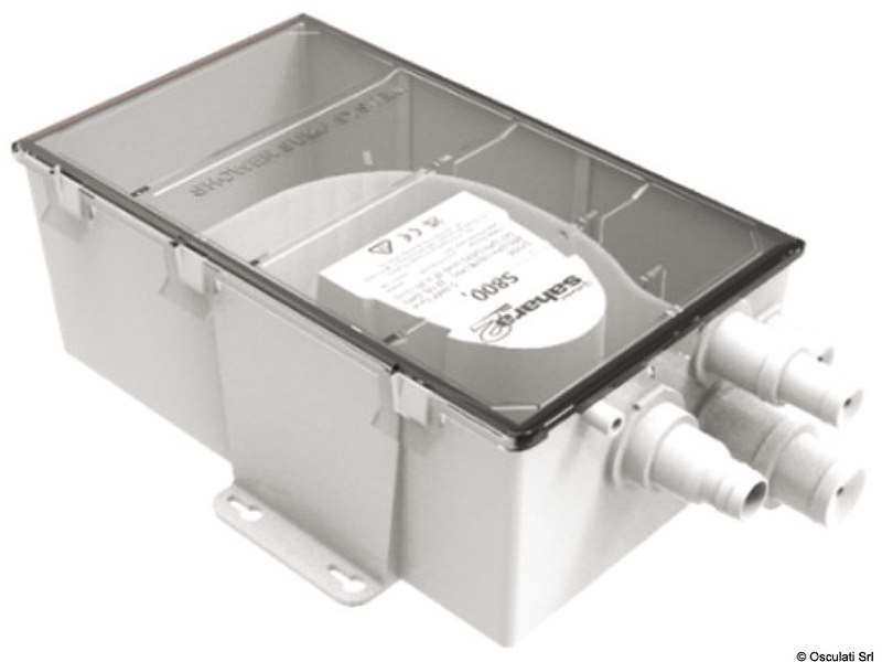 Pozzetto di raccolta acque grigie ATTWOOD MK2 completo di pompa automatica