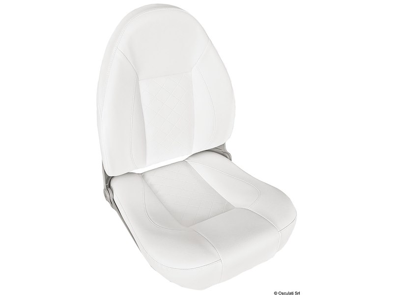 Sedile comfort con schienale alto ribaltabile