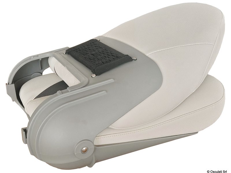 Sedile comfort con schienale alto ribaltabile