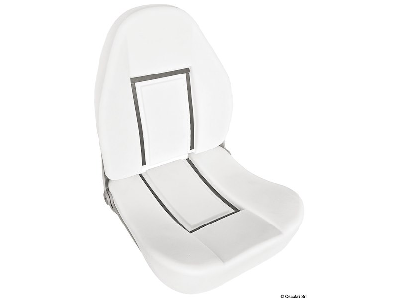 Sedile comfort con schienale alto ribaltabile