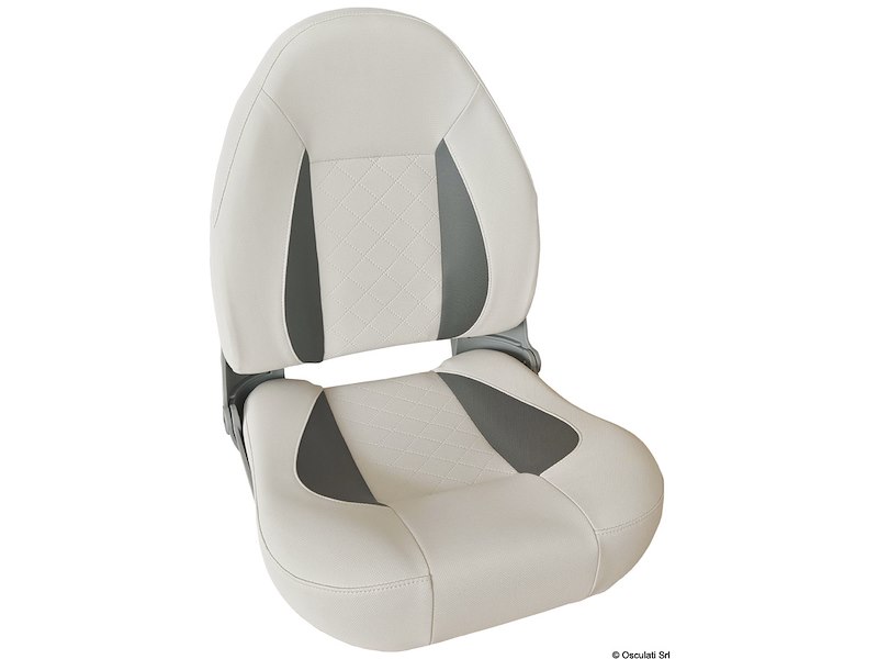 Sedile comfort con schienale alto ribaltabile