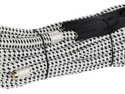 Cima ormeggio con anello impiombato e cover di rinforzo