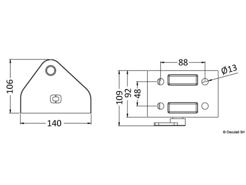Maxi blocca catena in acciaio Claw