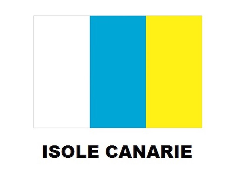 BANDIERA ISOLE CANARIE