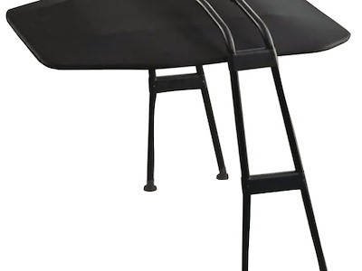 Targa Top II in alluminio nero