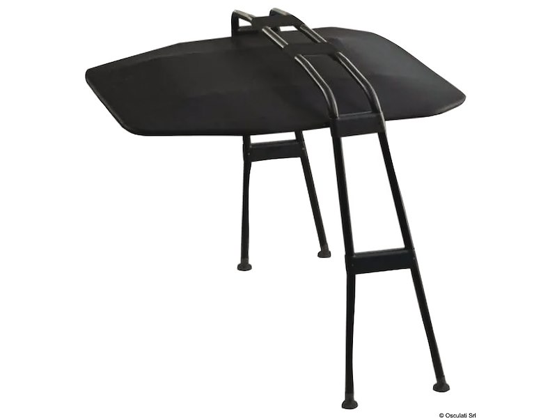 Targa Top II in alluminio nero