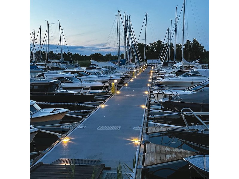 Luci segnapasso inox BLUEFIN LED