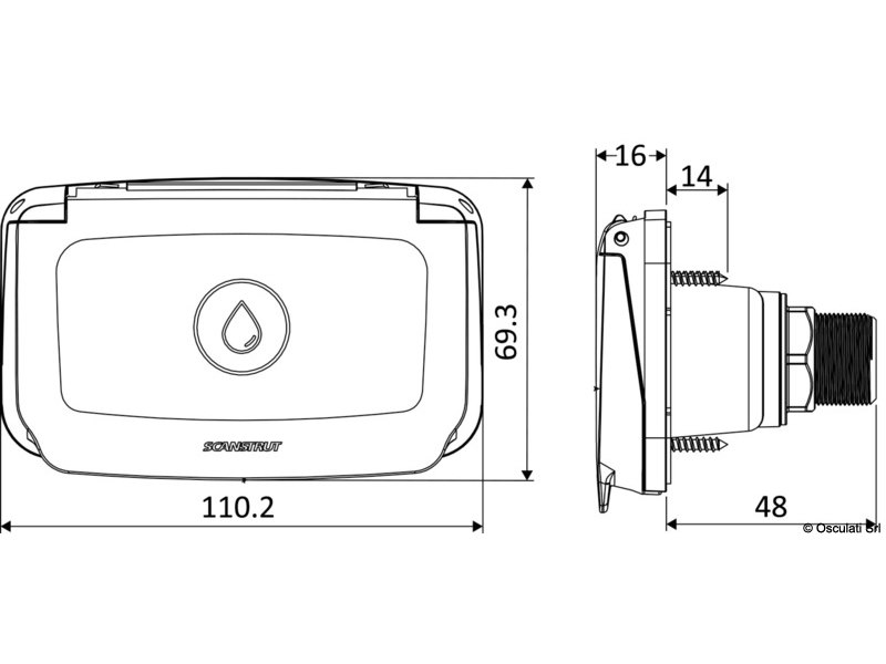 Prese e connettori stagni SCANSTRUT Ventura