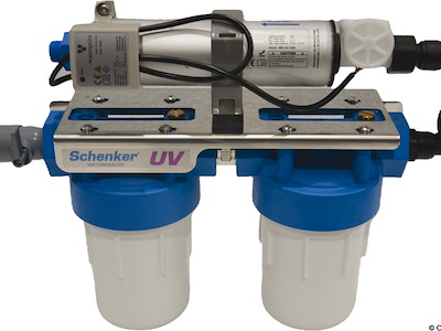 Sistema di purificazione a raggi UV da sottolavello
