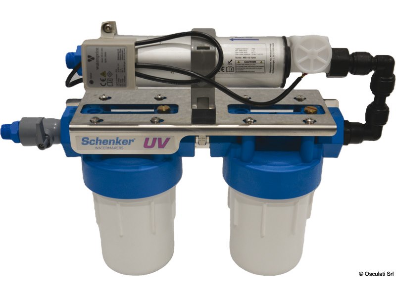 Sistema di purificazione a raggi UV da sottolavello