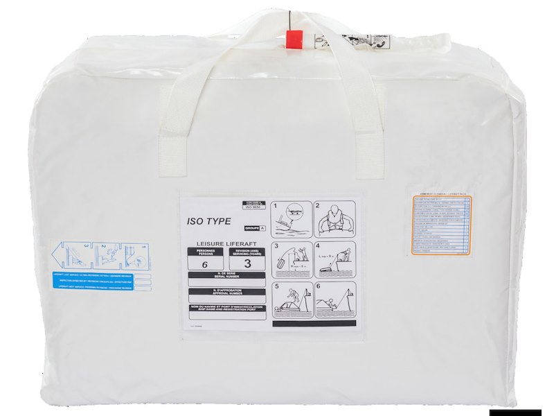 Zattera EUROVINIL Francia/Europea, Omologata ISO 9650