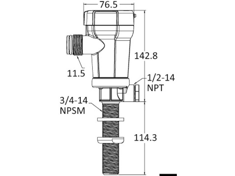Pompa areatrice RULE ad immersione per vasche del pescato