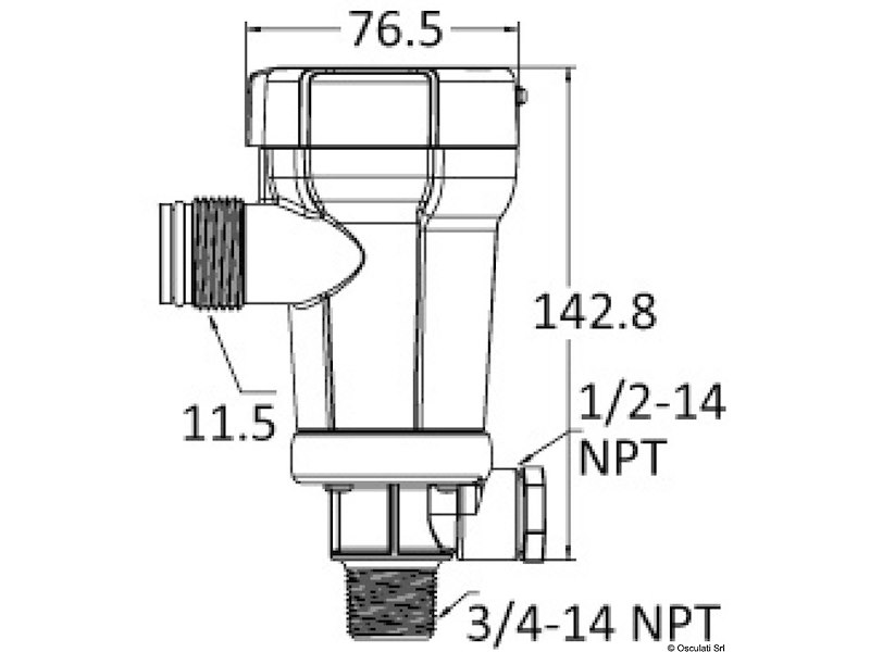 Pompa areatrice RULE ad immersione per vasche del pescato