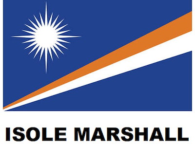 BANDIERA ISOLE MARSHALL