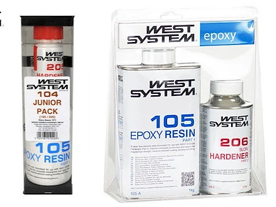 WEST SYSTEM PACK RESINE