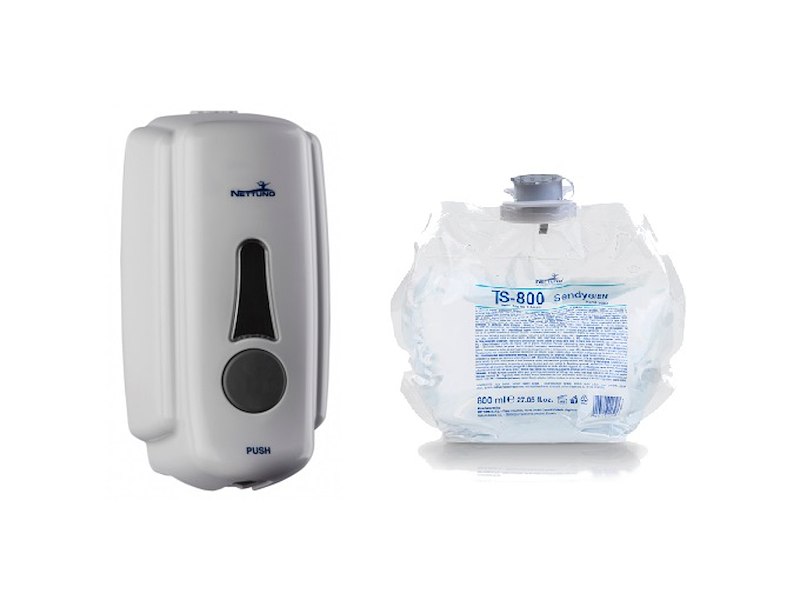 SAPONE DETERGENTE IGIENIZZANTE  RICARICABILE