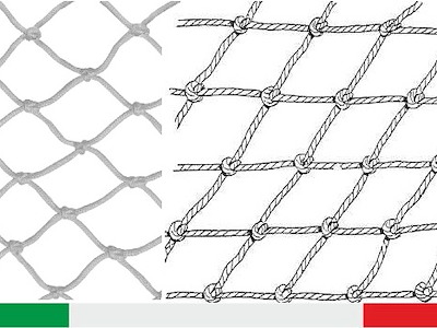 RETE PER BATTAGLIOLA CON NODO FATTA A MANO