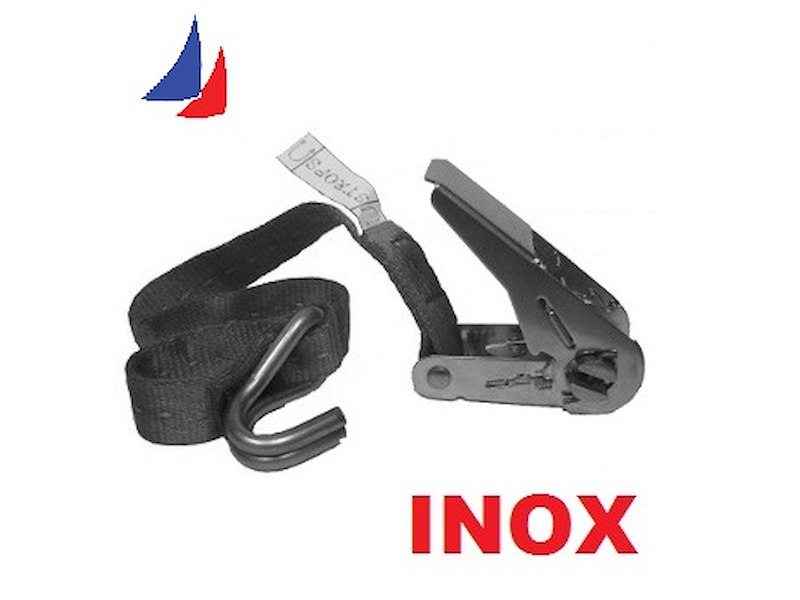 CINGHIA A CRICCHETTO INOX COMPLETA