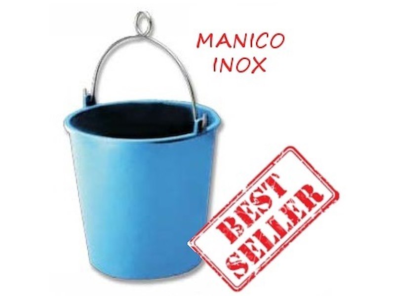 SECCHIO NAUTICO MANICO INOX