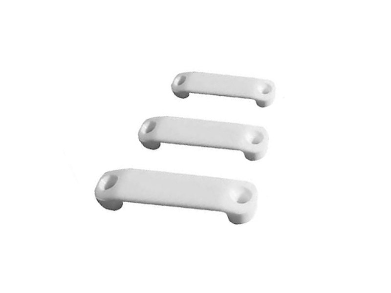 PONTICELLI PER CINGHIA IN NYLON BIANCO