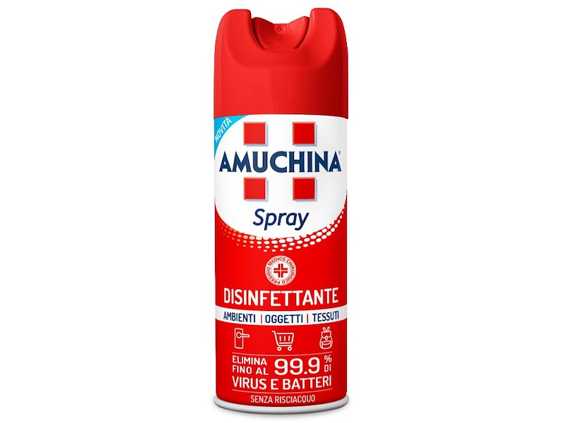 AMUCHINA SPRAY AMBIENTI OGGETTI TESSUTI