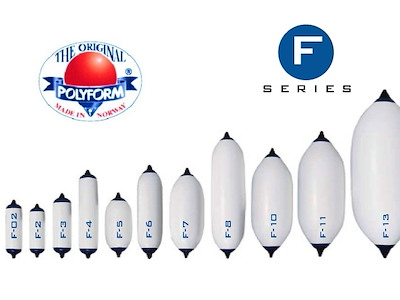PARABORDI POLYFORM F TESTA BLU