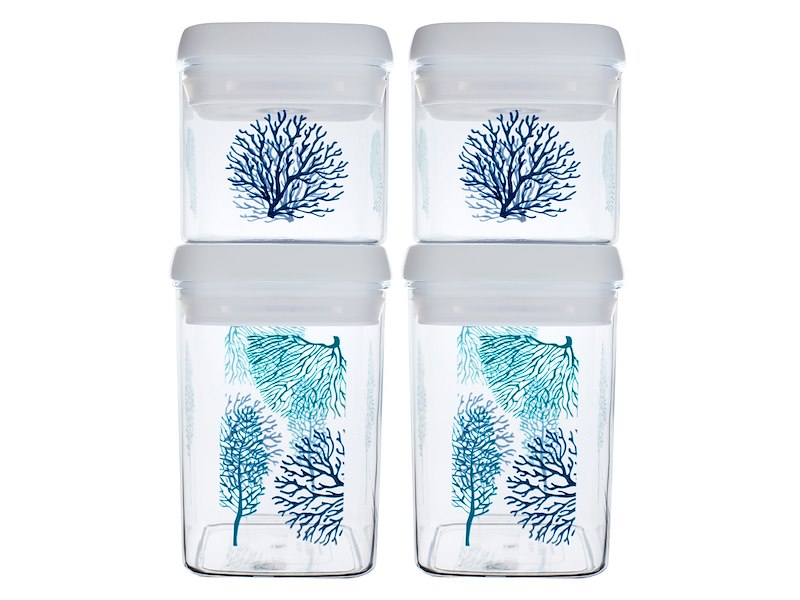 SET BARATTOLI DA CUCINA COASTAL MARE