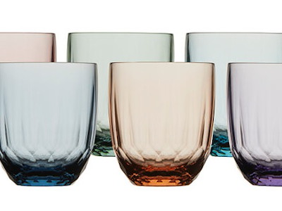 SET BICCHIERE WATER COLOR