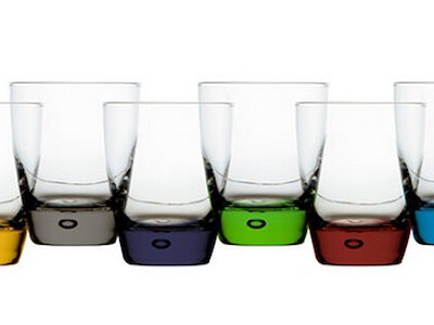BICCHIERI COLORATI DA ACQUA ECOZEN