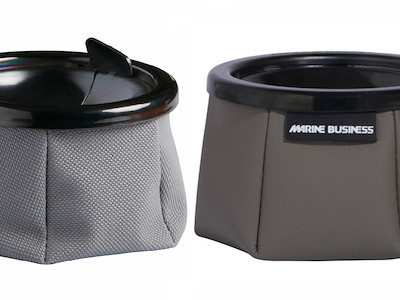 POSACENERE ANTIVENTO CON ANELLO BLACK