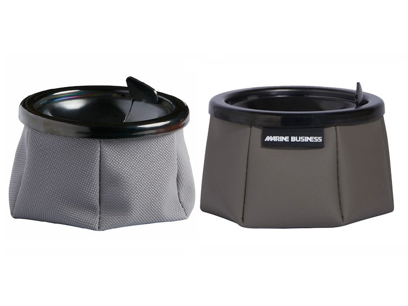 POSACENERE ANTIVENTO CON ANELLO BLACK